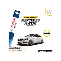 Mercedes A W176 Bosch Rear Arka Silecek 2012-2018