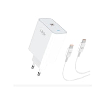 Linktech T463e Eco 45w Turbo 67-120w Type-c To Type-c Kablolu Şarj Aleti -