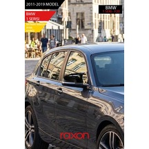 Bmw 1 Serisi F20 2011-2019 M Sport Uyumlu Batman & Yarasa Ayna Kapağı Parlak Piano Black Sport