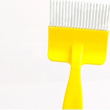 Gümüş Petek Plastik Sır Tarağı