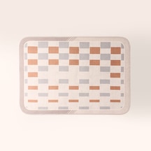 Soft Dama Dikdörtgen Sihirli Banyo Paspası - Ekru - 50x70 Cm Çok Renkli