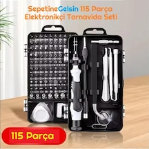 Sepetinegelsin 115 Parça Elektronikçi Tornavida Seti