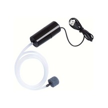 Willowhaven 1 Adet Taşınabilir Usb Akvaryum Pompası - Mini Hava Pompası, Ayarlanabilir Akış, Kompakt Siyah Tasarım