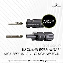 Lexron Mc4 Tekli Bağlantı Konnektörü (5li Set)