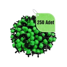 Yeşil Debi Ayarlı Damlatıcı 0-100 Lt/h 250 Adet