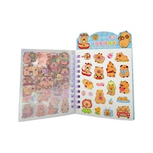 Capybara Kapibara Sticker Not Defteri 2'li Diğer