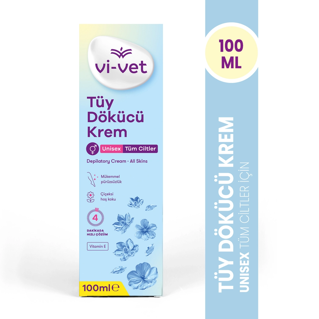 Vi-vet Unisex Tüy Dökücü Krem 100 Ml