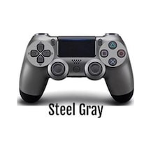 PS4 Uyumlu V2 Kablosuz PS4 Uyumlu Kol Çelik Gri Joystick