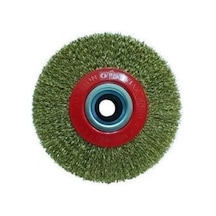 Mey İthalat Hawk 10109 Daire Fırça Sarı Telli 200x25 Mm