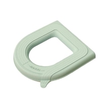 Yeşil Klozet Kapağı Saplı Su Geçirmez Eva Yaz Dört Mevsim Evrensel Düz Renk Koltuk Minderi Ped Yastık Banyo Malzemeleri Yeşil