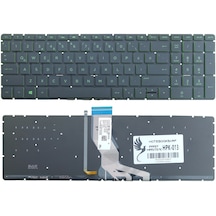 HP Uyumlu 250 G6, 255 G6 Klavye Işıklı (Yeşil)