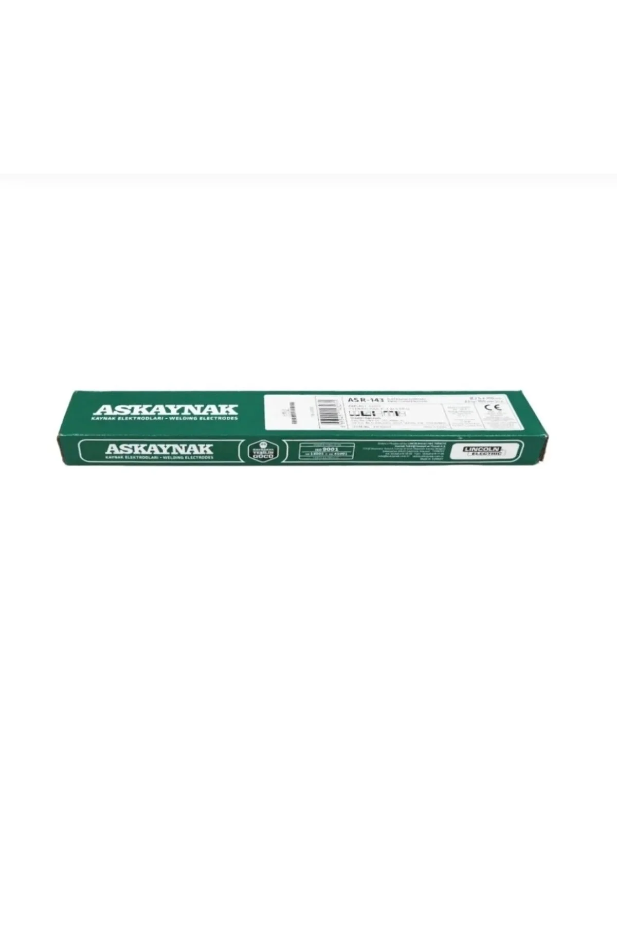 Asr-143 Kaynak Elektrodu 2,5 X 350 Mm 100 Lü Paket Rutil Elektrot