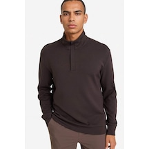Defacto Boxy Fıt Modal Sweatshirt G6524ax25wnbn115 Kahve-bn115