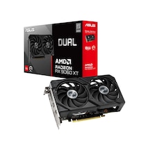 Asus Dual-rx9060xt-8g, 8gb, 128bit, Gddr6, 1xhdmı, 2xdp, Gamıng Ekran Kartı