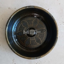 Antik Eskitme Hamam Tası - Pirinç