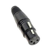 Hepa Merz Sfc - F21 Canon Dişi 3 Pinli Xlr Siyah Konnektör