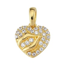 Goldkupe 14 Ayar Altın Kalp Kolye Ucu 0,96 Gr-3286