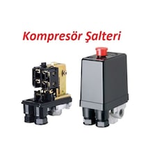 Kompresör Şalter Otomatigi 3 Yollu 220 V (ayarlı Basınç Şalteri)