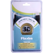Flaxes Fmh-03 Mini Hdmi To Hdmi 3Mt 1 4Vr Altın Uç %100 Bakır