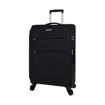 Pierre Cardin Ultra Light Hafif Lüx Kumaş Orta Boy Valiz Siyah Pc4200 Siyah