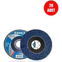20 ADET RZB0815 Zirkonyum Oksit Flap Disk (Aşındırıcı) 115mm