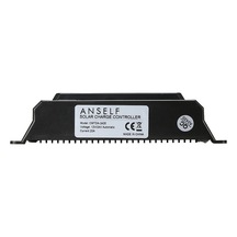 Anself 20a 12v/24v Lcd Güneş Şarj Kontrol Cihazı Akım Göstergeli Otomatik Regülatör Güneş Paneli Pil Lambası Aşırı Yük Koruması