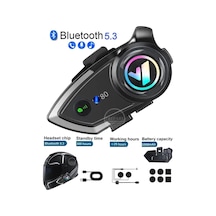 Kask Bluetooth Kulaklık Pr80 Bluetooth Motosiklet Kulaklık 5.3 Motosiklet Kulaklık