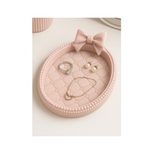 Fiyonk Takı Tabağı 3d Baskı Dekoratif Mücevher & Aksesuar Organizeri Pembe