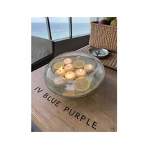 İv Blue Purple Homedecor 12li Beyaz Vanilya Kokulu Suda Yüzen Mum Beyaz