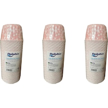 Dolphin Muffin Kağıt Karton Pembe Puantiyeli Cupcake Kek Kalıbı Kapsülü Kabı - 50 Adetlik 3 Paket