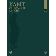 Kant Çalışmaları Dergisi 2024 Sayı 3 / Kolektif