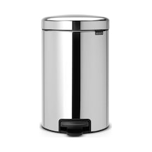 Brabantia Çöp Kovası Newicon Brillant Steel Pedallı Çöp Kutusu 12 Mat Krom