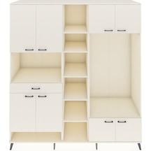 Kronos Dolap 12 Raflı Tek Çekmeceli 8 Kapaklı 220x59x243 Aytaşı-aytaşı/aytaşı Aytası/aytası
