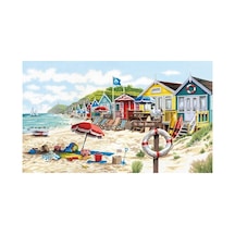 Günlük Kiralık Sticker Çerçevesiz 40x50 Sayılarla Boyama Hobi Seti