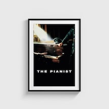 The Pianist 2002 Film Posteri Tablo Çerçeveli Poster Duvar Dekorasyonu Siyah Çerçeveli Tablo Siyah Çerçeveli Tablo Dn11d401sıyah