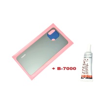 Tkgz Xiaomi Mi 11 Lite Arka Kapak Cam+b-7000 Siyah
