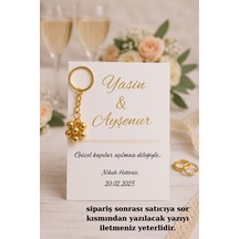 Gold Papatya 10 Adet - Kişiye Özel Yazılı - Nikah Hediyesi - Söz Hediyesi - Kına Hediyesi Çok Renkli
