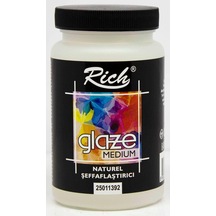 Glaze Medium 250 Cc. Tek Renk