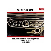 Renault Fluence Teyp Tuş Takımı Pianoblack 2009-2016 Arası