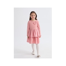 LC Waikiki Alıta Cıty Farkıyla Lcw Kids Pembe Kaşkorse Çiçekli Kız Çocuk Elbise Pembe - 928242866 Pembe