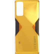 Xiaomi Poco Pocophone F4 Gt Uyumlu Arka Pil Kapağı Sarı Çok Renkli