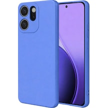 Oppo Reno 14f Uyumlu First Silikon - Mavi