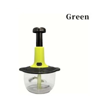 Userfriendly11 Yeşil Çok Fonksiyonlu El Gıda İşlemcisi 50 72oz Sebze Et Doğrama Sarımsak Ezme Yeşil