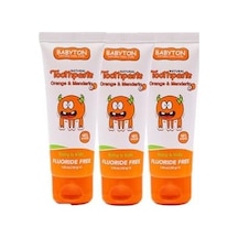 Babyton Doğal Portakal&mandalina Diş Macunu 3'lü Set 50 Gr