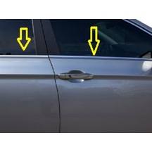 Volkswagen Touareg Krom Cam Çıtası 4 Parça 2003 Üzeri N11.14095
