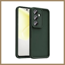Bezos Samsung Galaxy A37 5g Uyumlu Viera Silikon - Koyu Yeşil 22