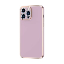 Zore İphone 12 Pro Max Uyumlu Ogaa Bark Kılıf-lila