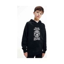 Tshirthane Peaky Blinders Team Tommy Shelby Baskılı Unisex Çocuk Sweatshirt Siyah