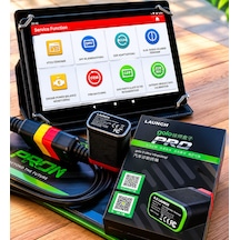 Crp919max Launch Arıza Tespit Cihazı X431 Golo Pro 1 Yıl Onlıne Tablet Dahil Full Set