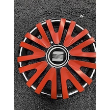 Seat 14 Inc Kırmızı Jant Kapağı Kırılmaz Renkli /4911k9seat/